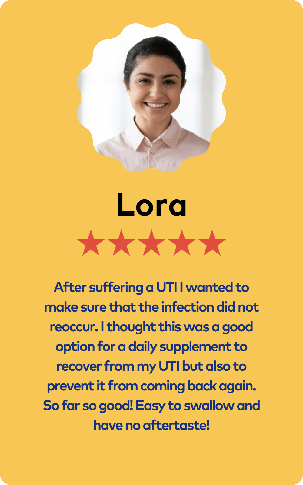 UTI Prevention and Recovery Review by Lora